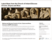 Tablet Screenshot of churchofirelandcork.com